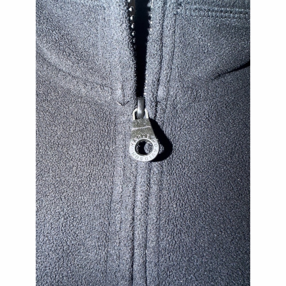 🖤 Harley-Davidson Fleece Quarter-Zip Sweatshirt - Picture 3 of 8